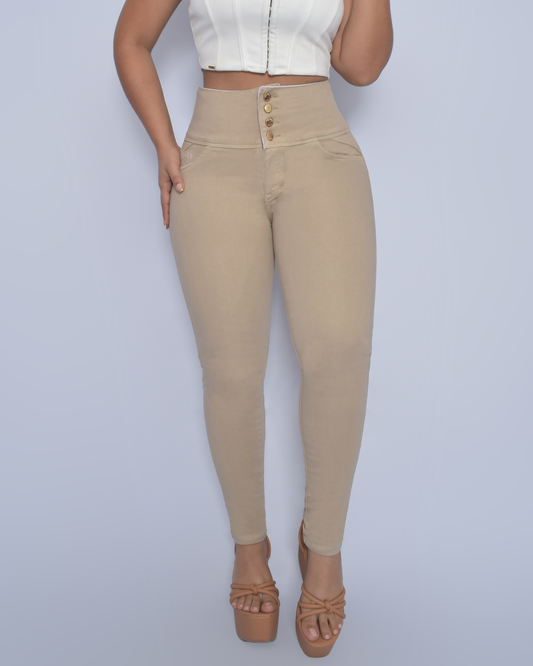 Maßgefertigte Jeans mit Bauchshaping