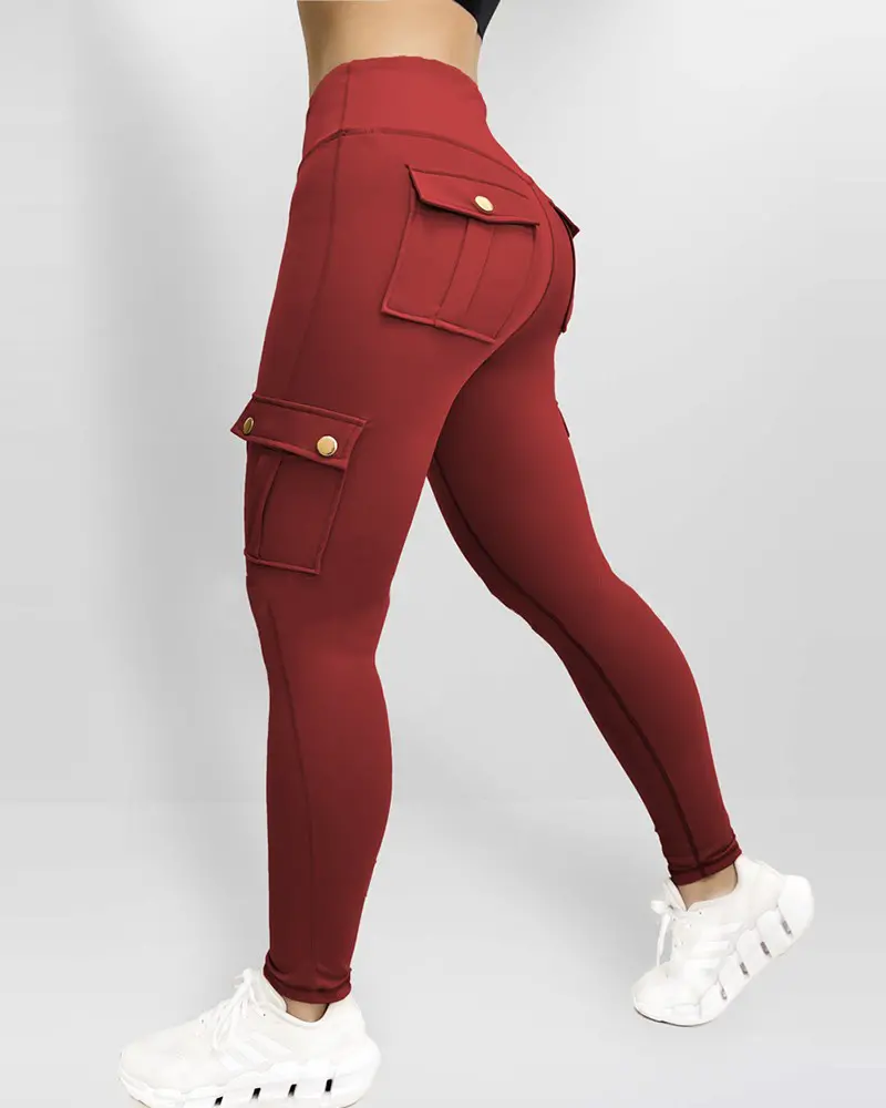 Taschen Design Po-Anhebende Aktive Hosen