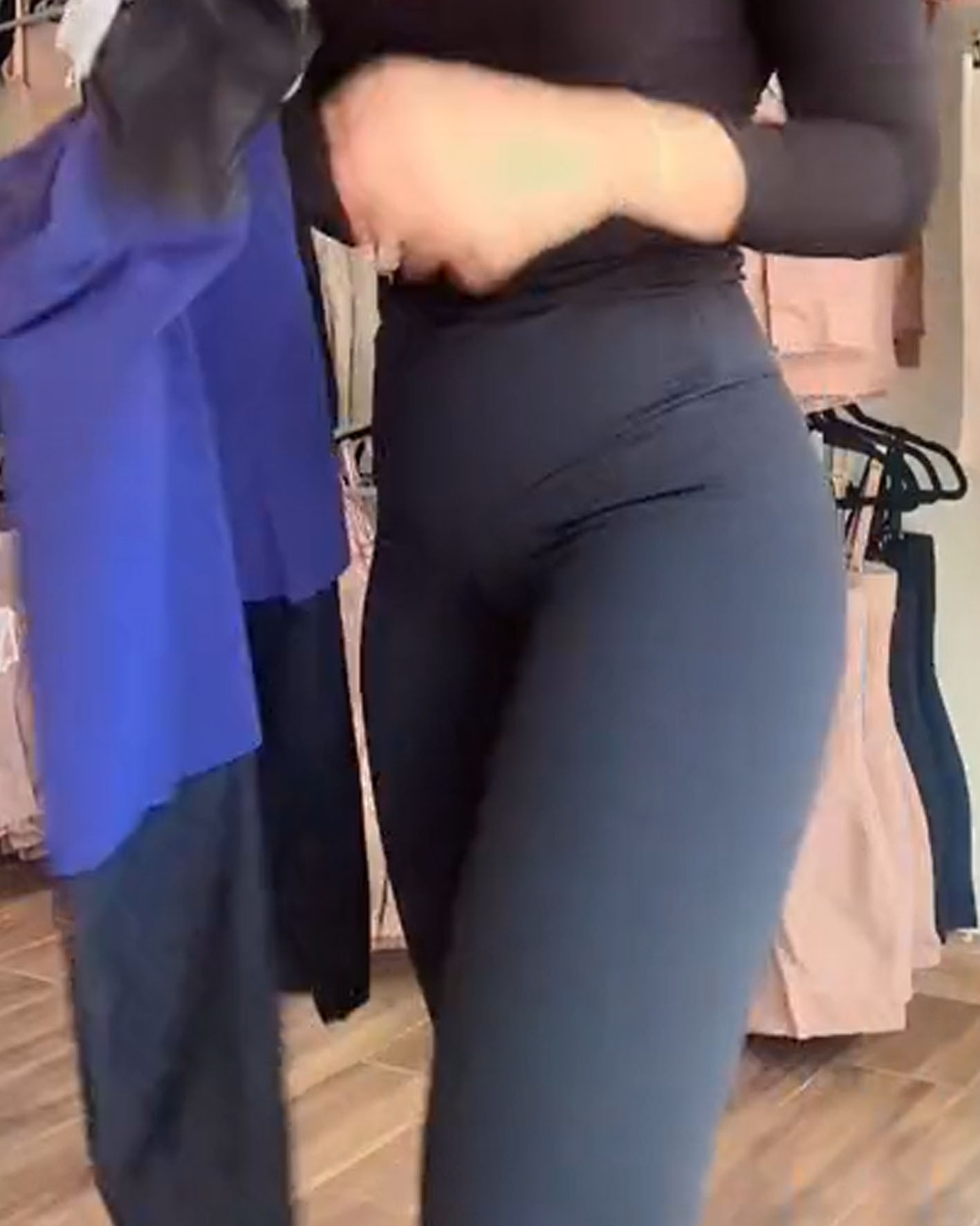 Skinny-Fit Figurformende Hose