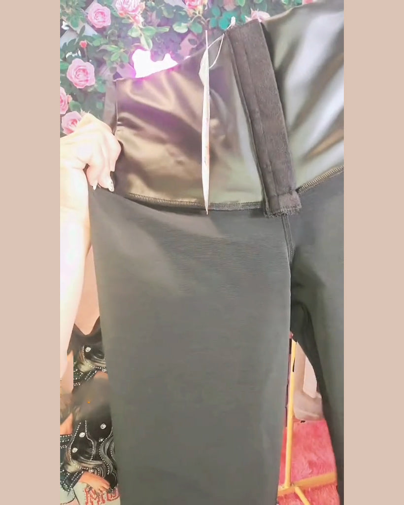 Pfirsich-Po Leder Formende Leggings