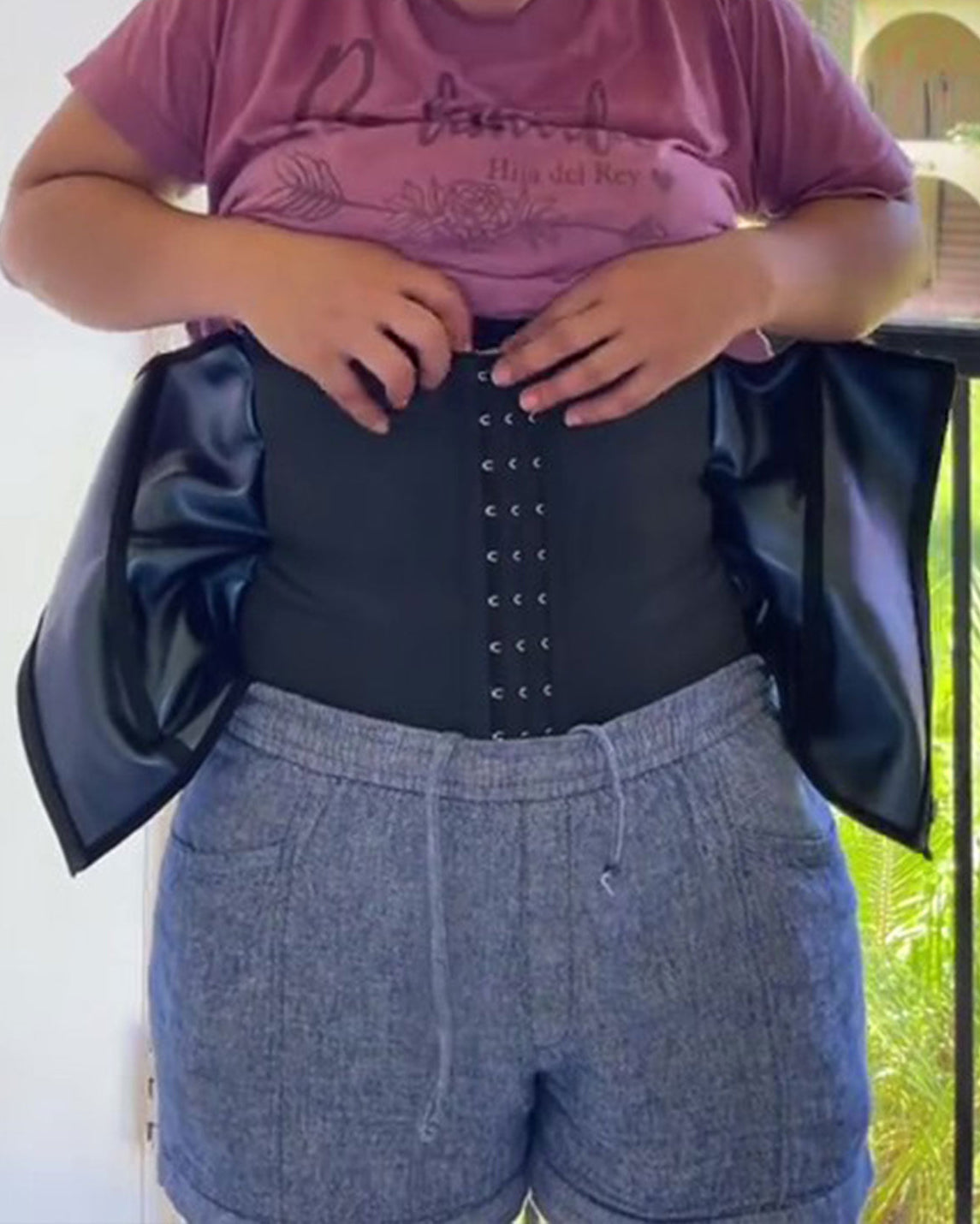 Gewichtsverlust Sport Figurformender Taillentrainer Gürtel