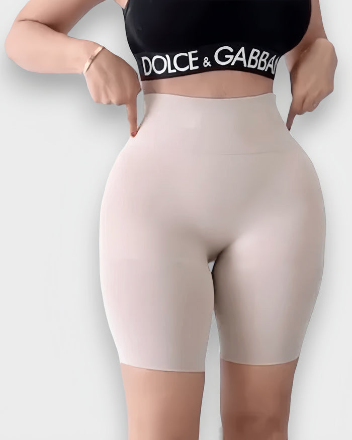 Nahtloser High-Waist-Po-Lift-Short