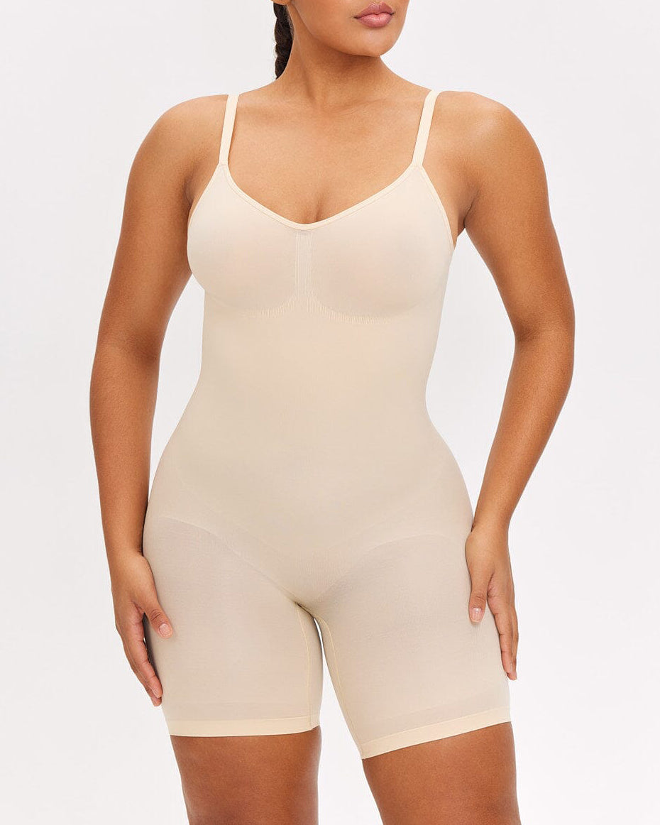 Glatte Nahtlose Rückenausschnitt Shaper