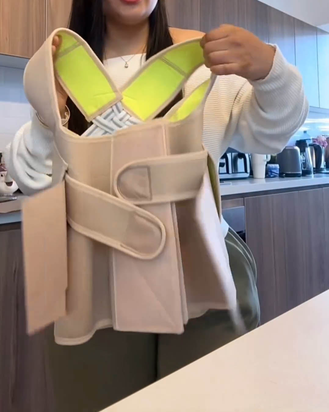 Hohe Kompression Bauchkontrolle Faja Korsett