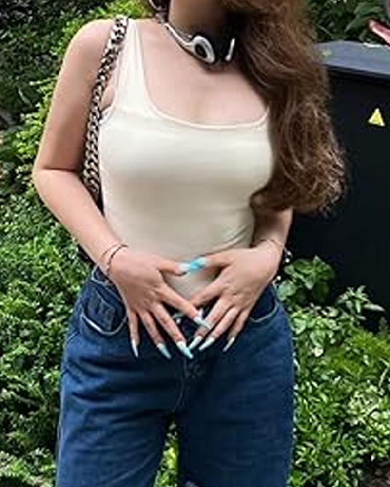 Camisole Dreieck Jumpsuit