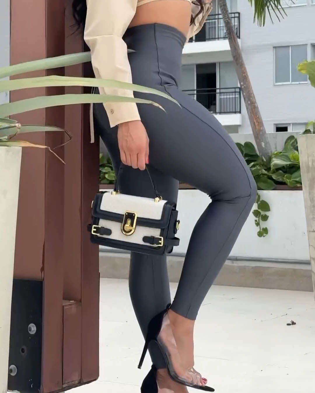 Formende Stundenglas-Leggings mit Po-Lift