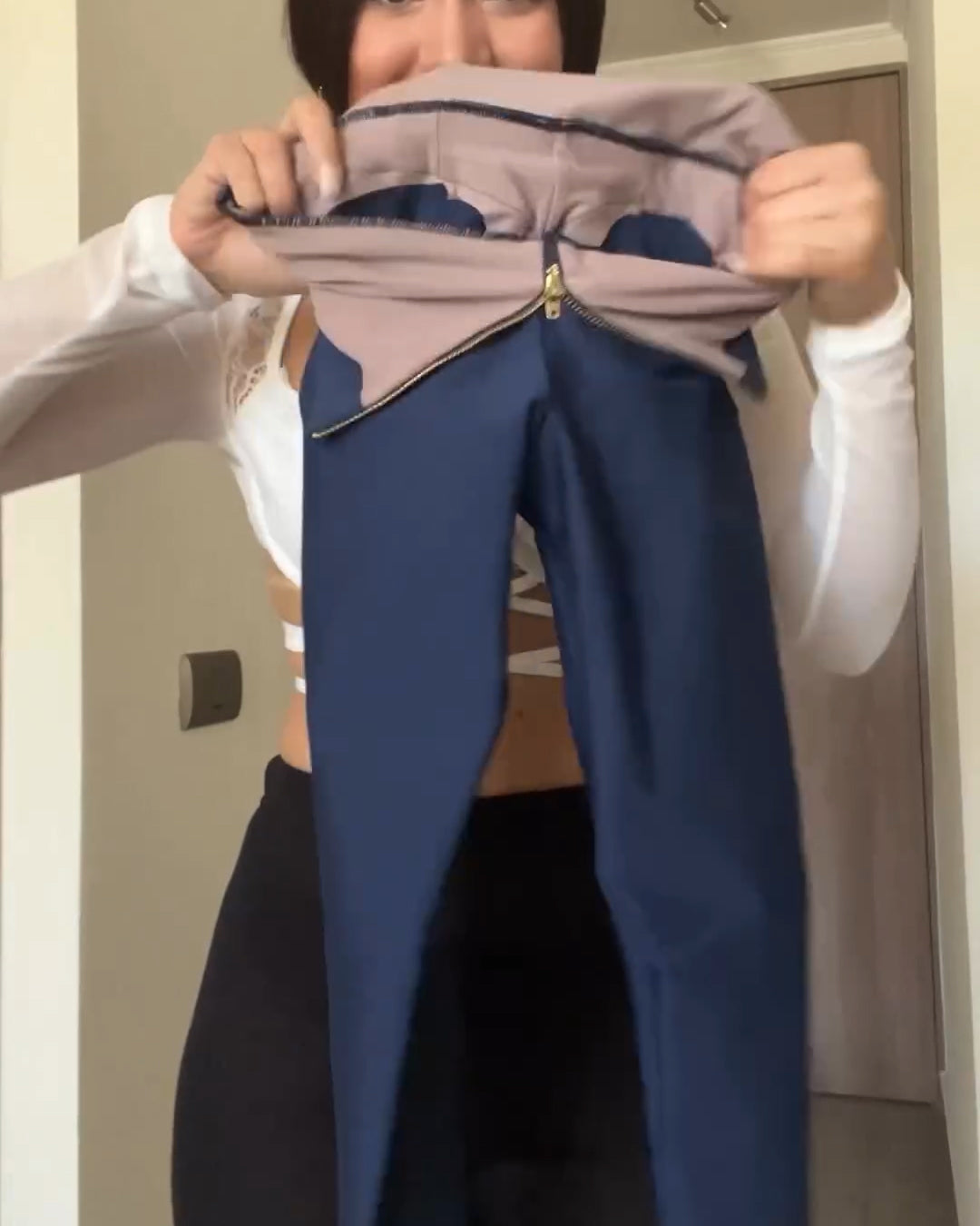 Leggings Jeans mit Push-up-Effekt