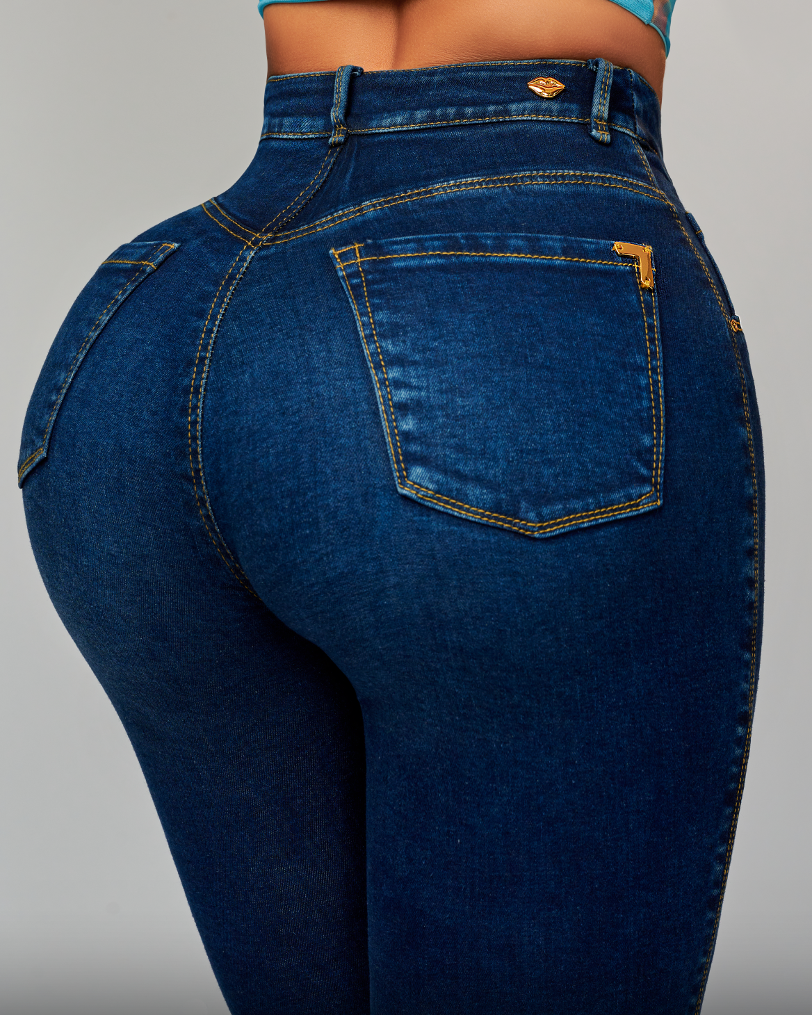 Push-Up-Jeans Glamour Glow