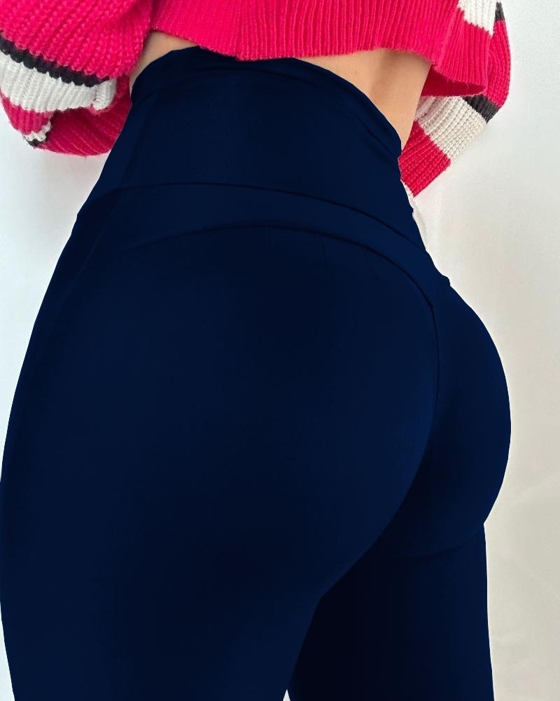 Leggings mit hoher Taille und Bauchkontrolle