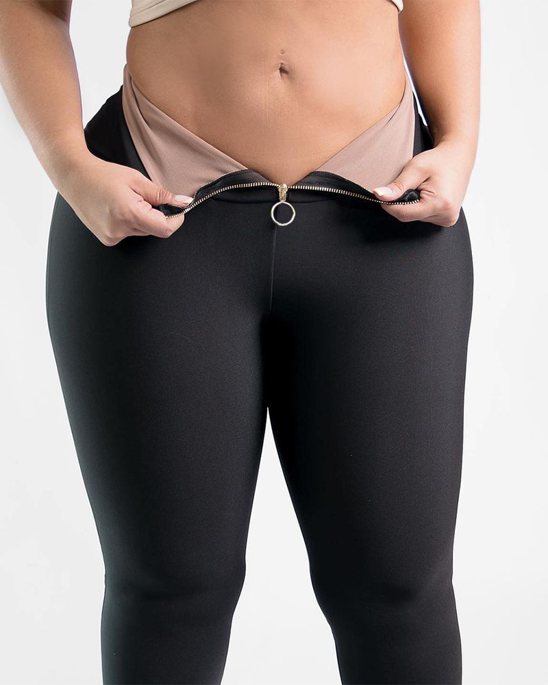 Bauchkontroll-Zipper-Po-Lift-Hose