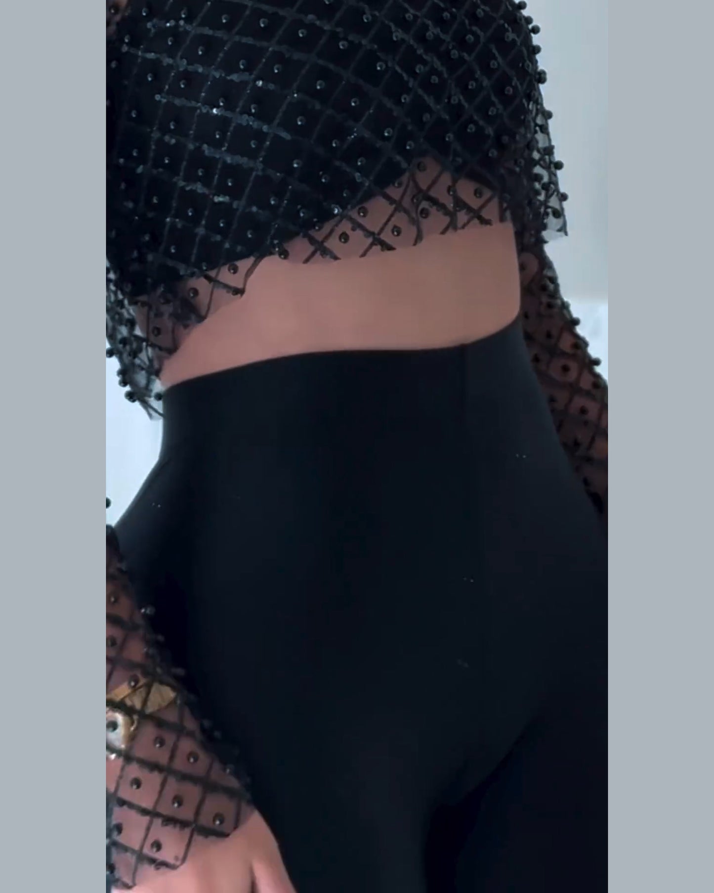 Schlanke nahtlose High-Waist-Po-Lift-Leggings