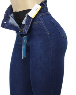 Sawary Faja-Jeans mit hoher Taille und Super-Lipo-Spandex