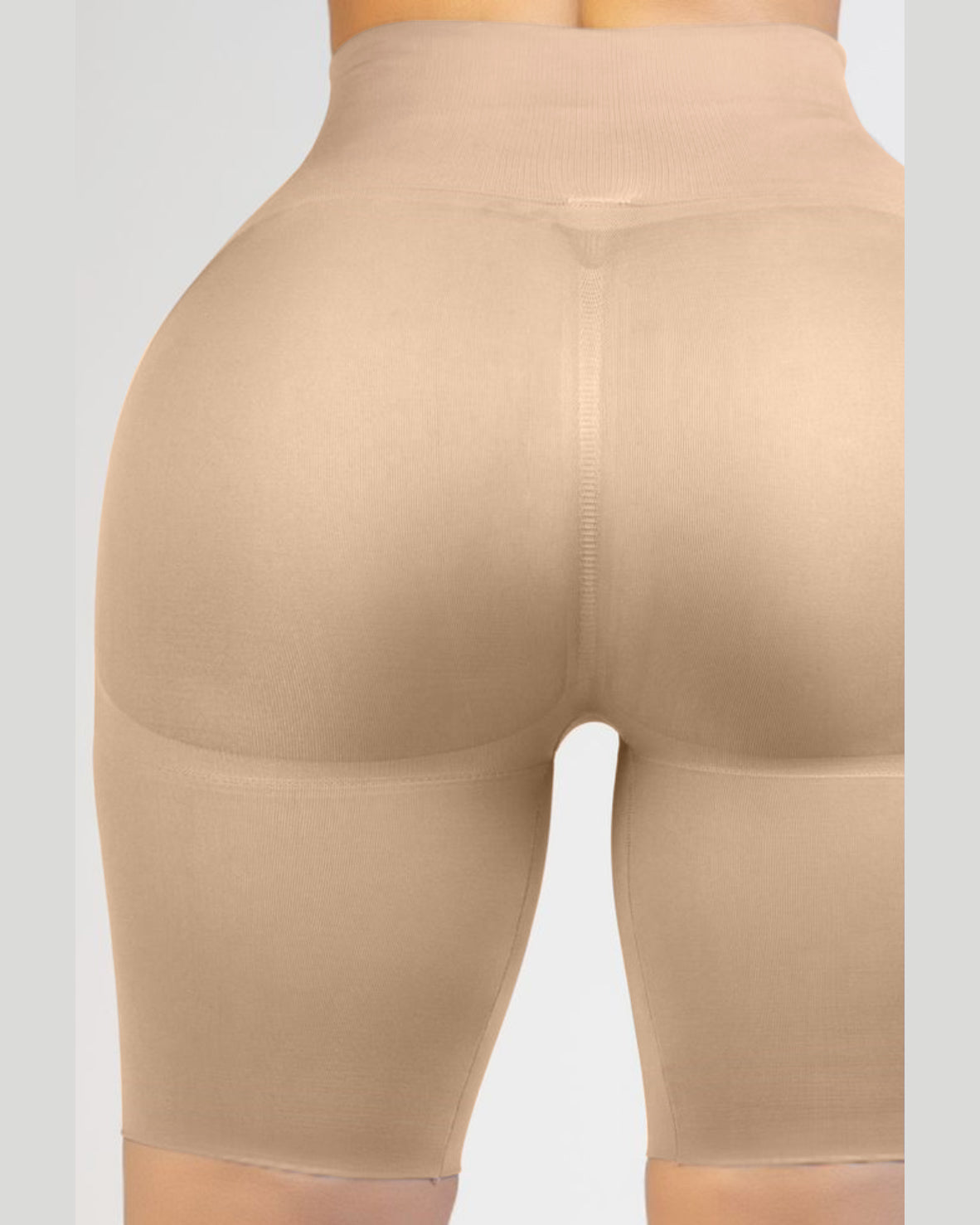 Nahtloser High-Waist-Po-Lift-Short