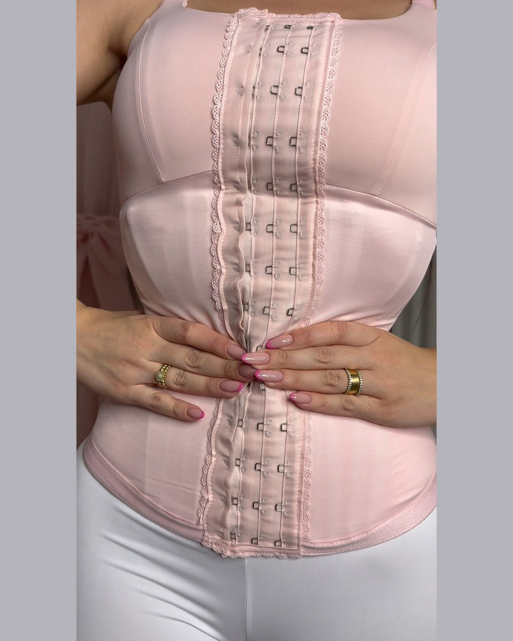 Stahl Taillierte Shapewear Weste