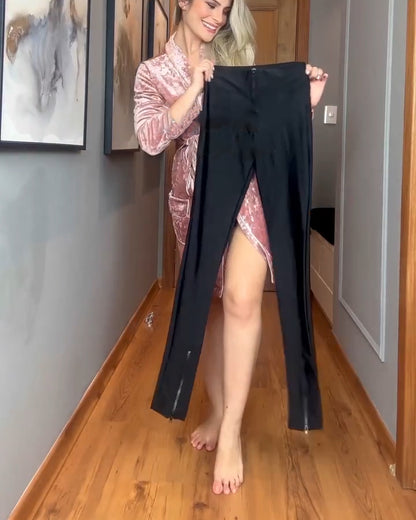 Hose mit Reißverschluss