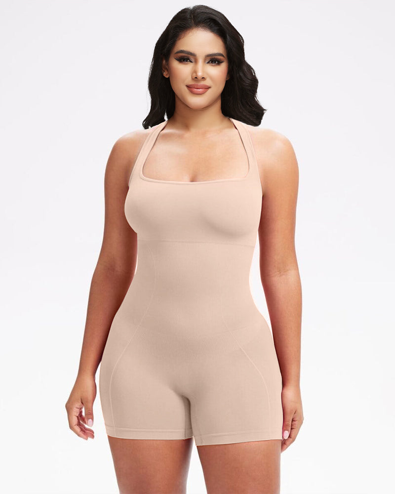 Hohe Elastische Nahtlose Po-Lifter Bauchkontrolle Shapewear