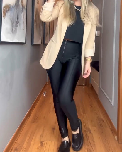 Hose mit Reißverschluss