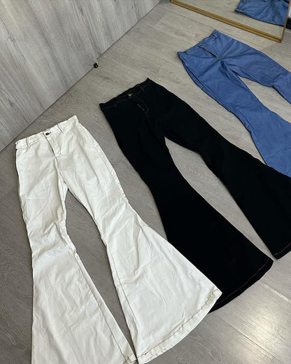 Hüftformende Skinny Flare Curvy Hose