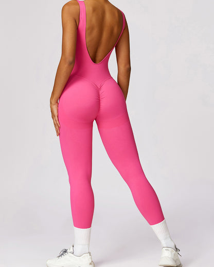 Rückenfreier Yoga-Overall