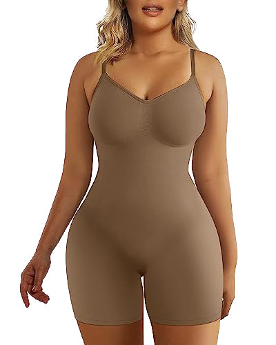 Figurformender Damen-Body mit nahtloser Bauchkontrolle und voller Abdeckung