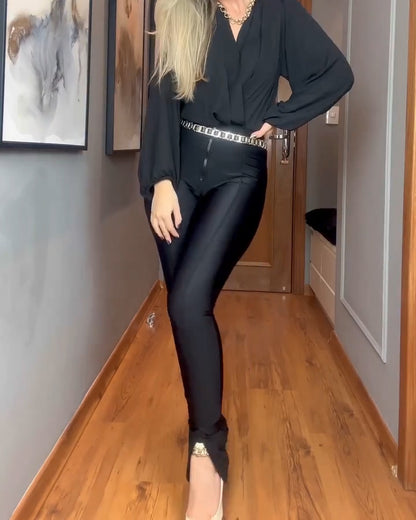 Hose mit Reißverschluss