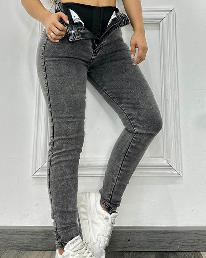 Figurformende Bauch-Control Faja Jeans