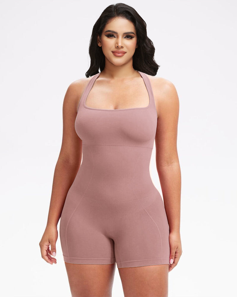 Hohe Elastische Nahtlose Po-Lifter Bauchkontrolle Shapewear