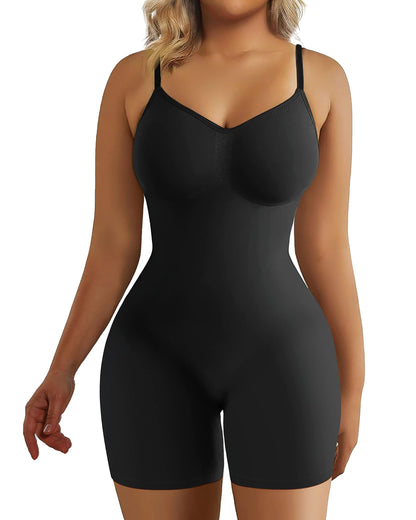 Figurformender Damen-Body mit nahtloser Bauchkontrolle und voller Abdeckung