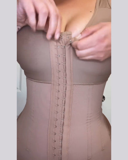 Ganzkörper-Faja mit hoher Kompression für Bauchkontrolle