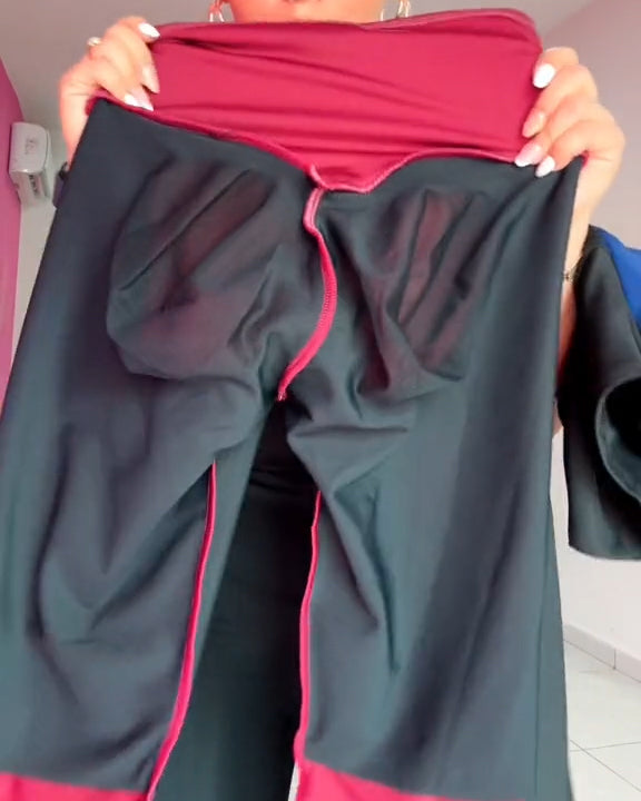 Skinny-Fit Figurformende Hose