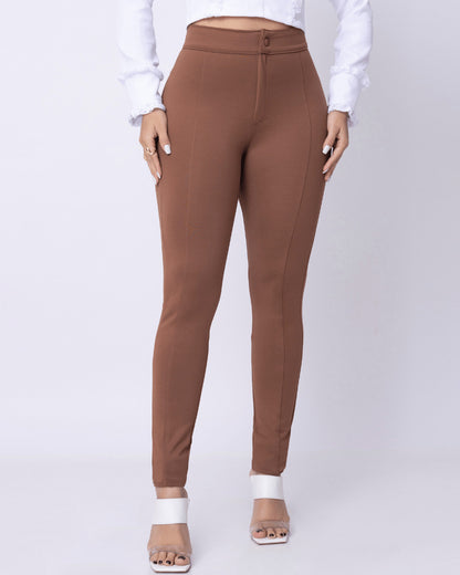 Skinny-Hose mit Po-Lifting-Taschen