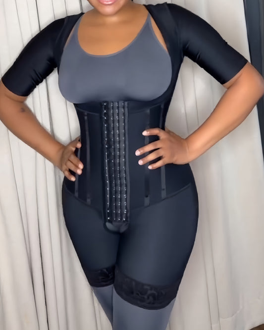 Hochkompressions-Bauchkontrolle Offener Schritt Faja - Stufe 2