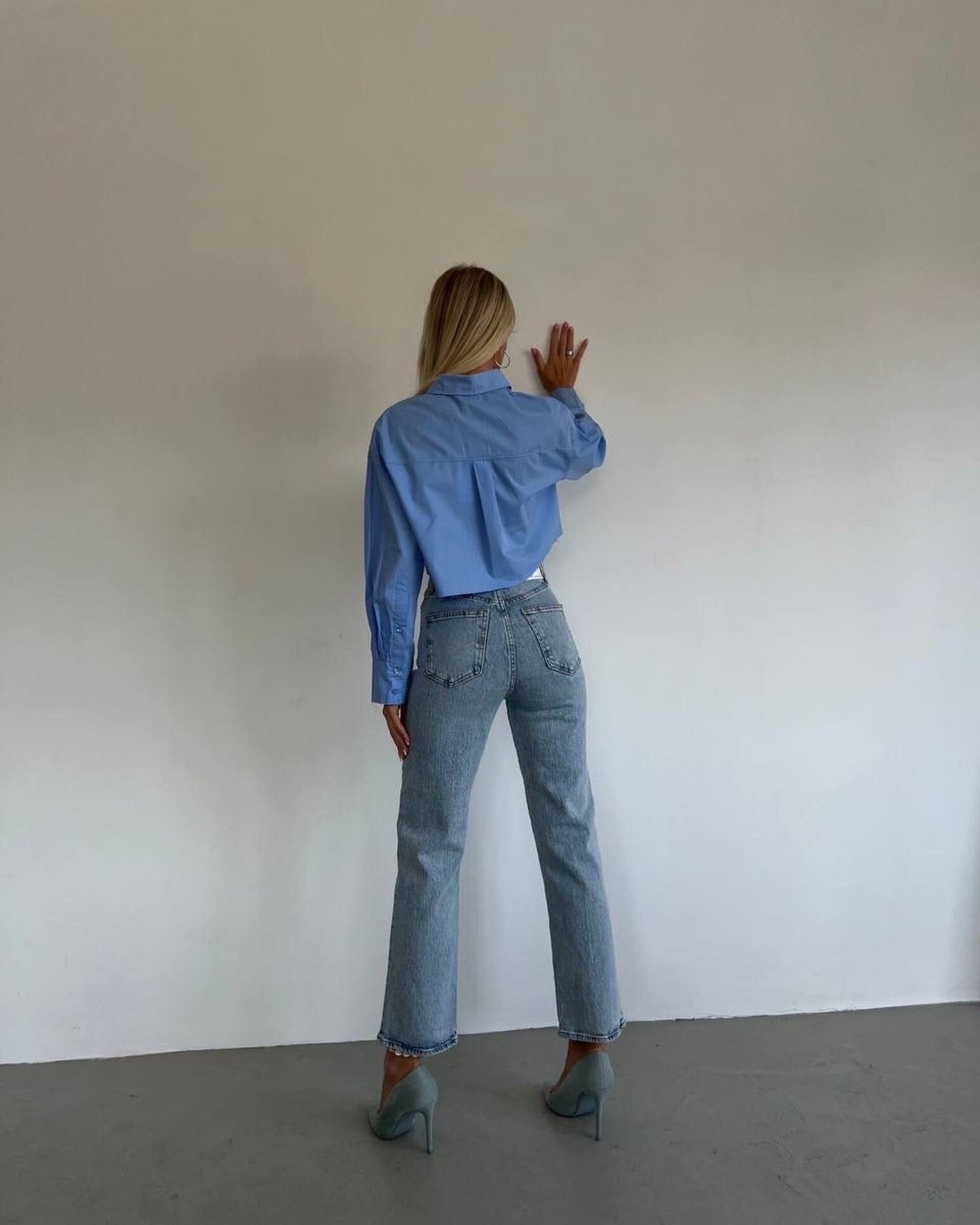 Clavier Jeans Hellblau