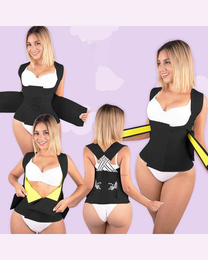 Hohe Kompression Bauchkontrolle Faja Korsett