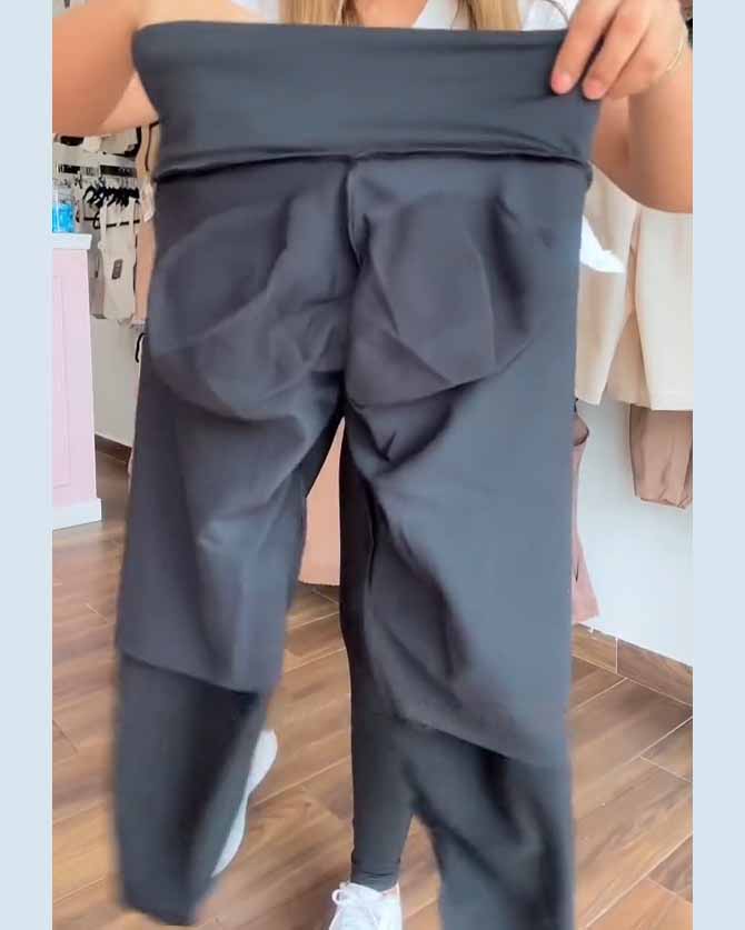 Skinny-Fit Figurformende Hose