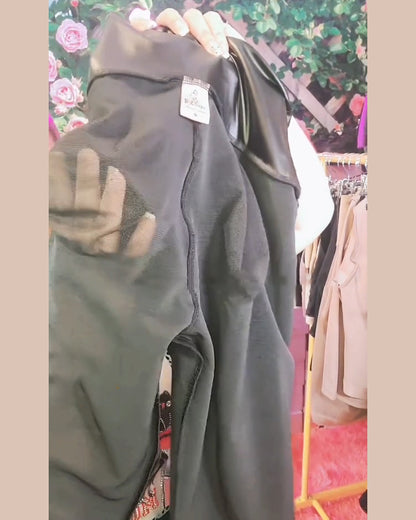 Pfirsich-Po Leder Formende Leggings