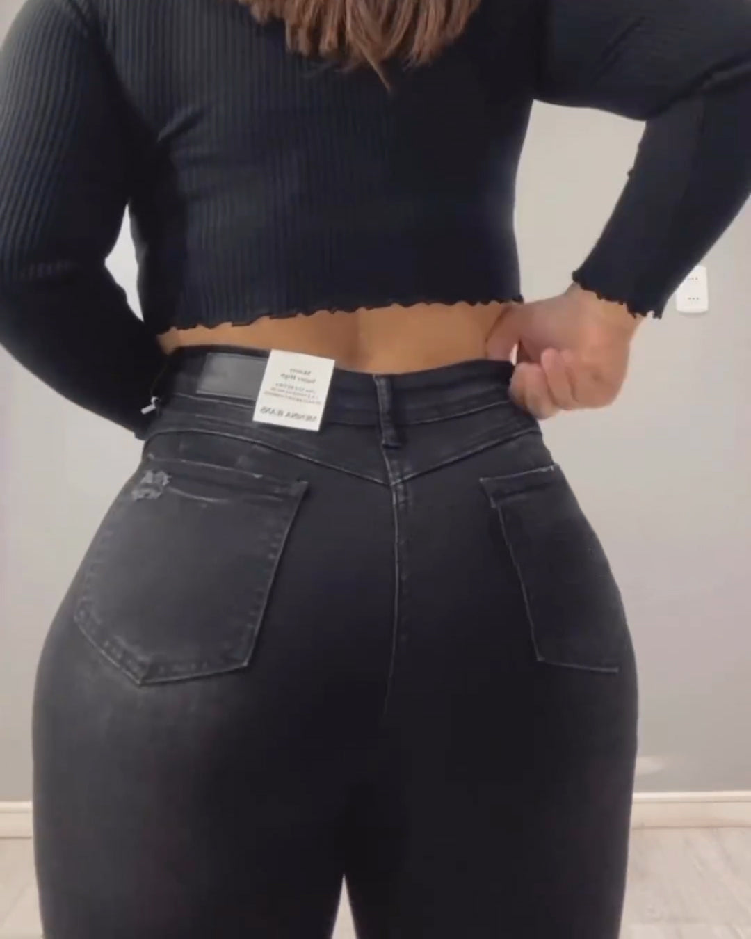 Bauchweggürtel-Faja-Jeans