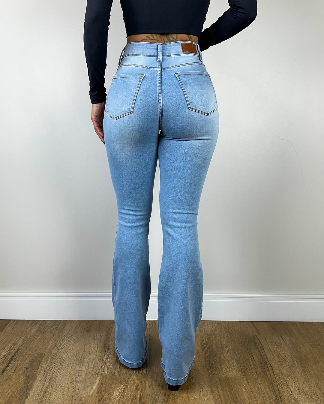 Schmal geschnittene gerade Jeans