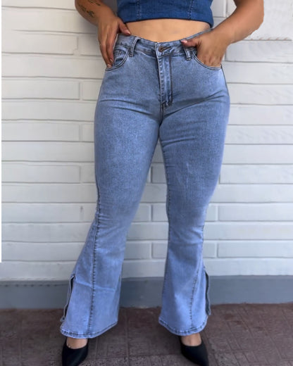 Faja Schlagjeans mit Bauchkorsage