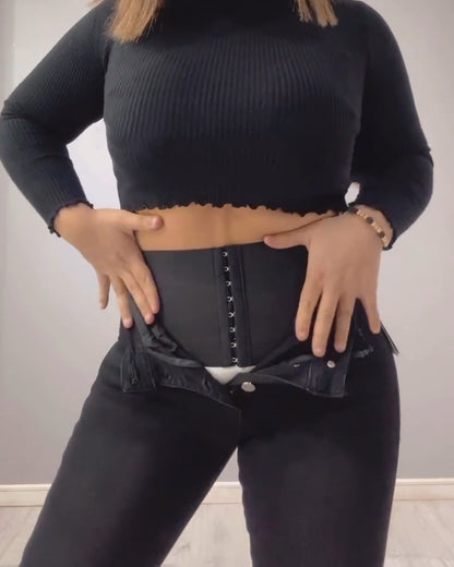 Bauchweggürtel-Faja-Jeans