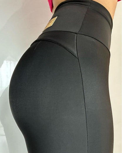Leggings mit hoher Taille und Bauchkontrolle