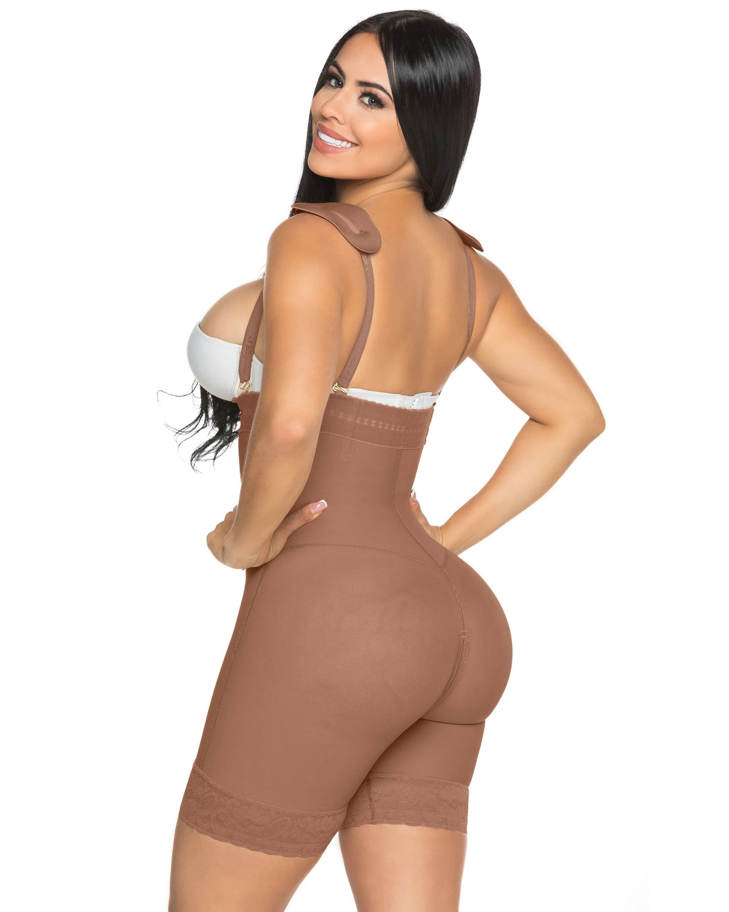 Fajas Colombianas mit offener Büste und Bauchkontrolle