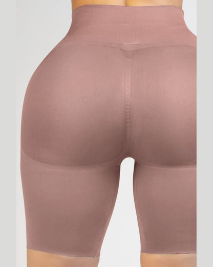 Nahtloser High-Waist-Po-Lift-Short