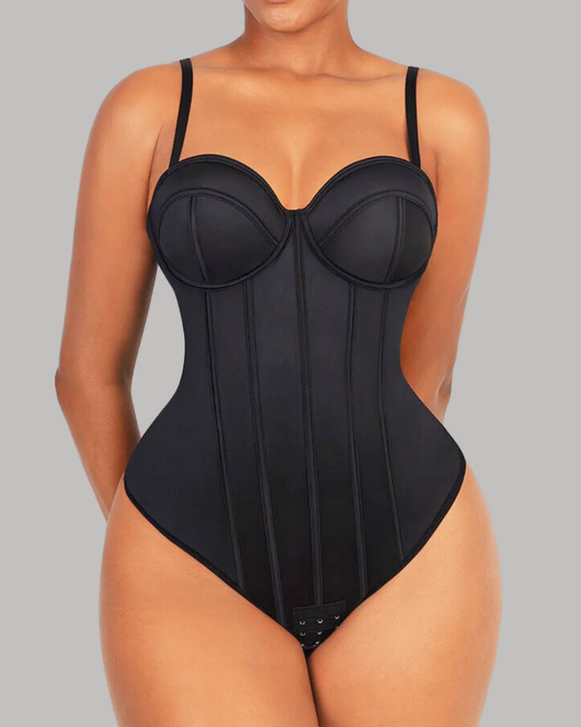 Gepolstertes trägerloses Body Shapewear ohne BH